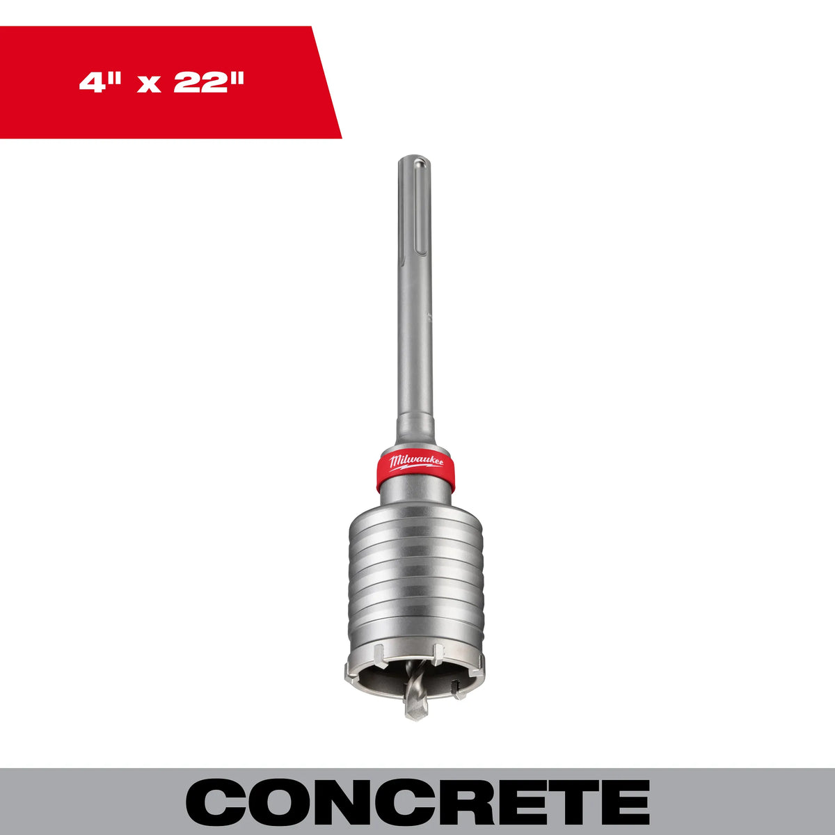 Milwaukee 48-20-5434 4" X 22" One Piece SDS Max Core Bit