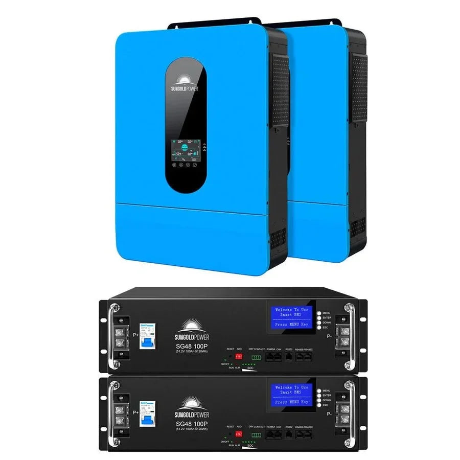 SunGoldPower 6.5kW 48V Split Phase Hybrid Solar Inverter