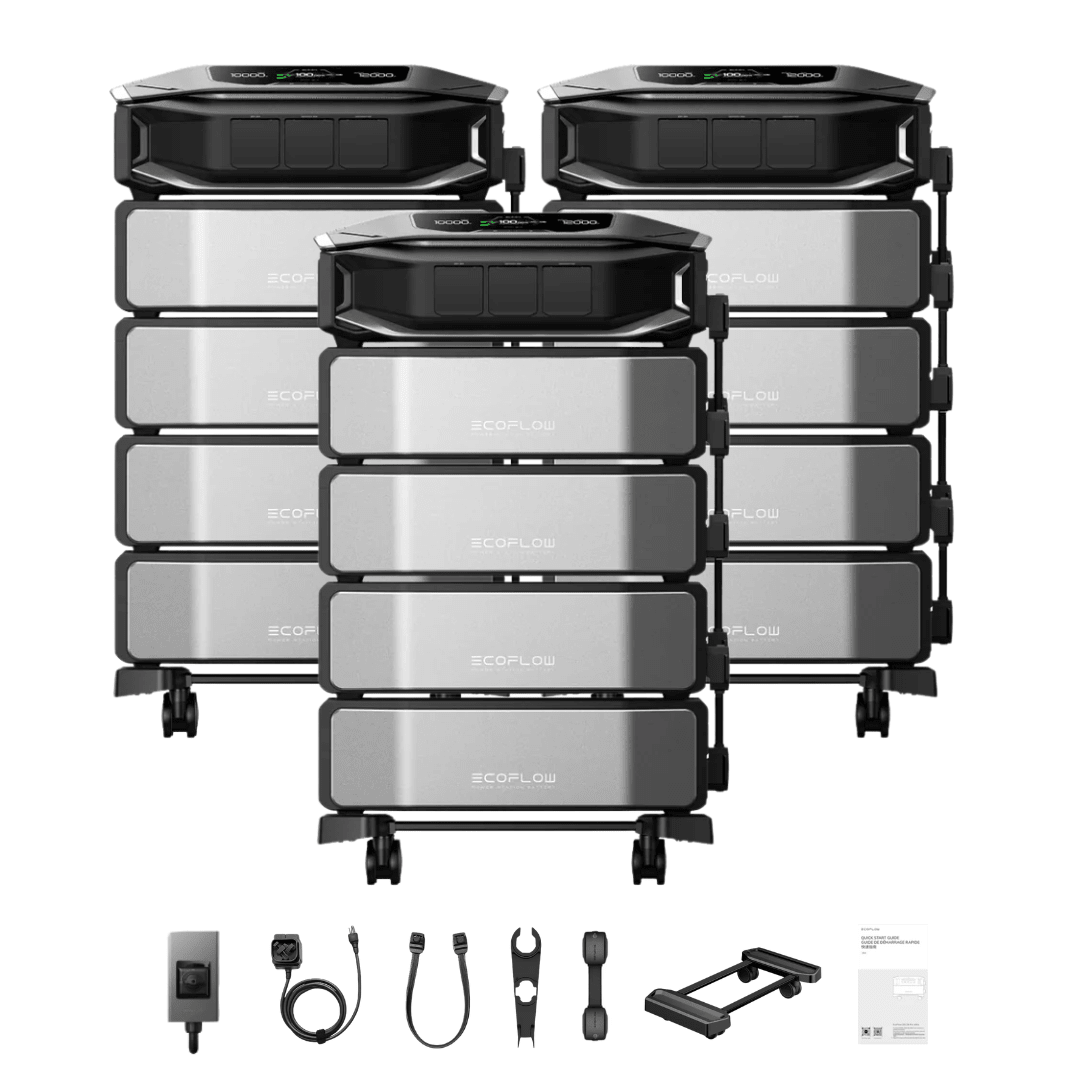 3 x EcoFlow DELTA Pro Ultra X Inverter + Batteries
