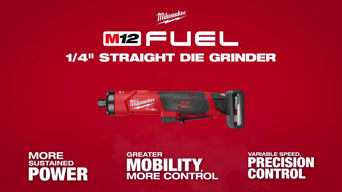 Milwaukee 3487-20 M12 FUEL™ 1/4" Extended Die Grinder