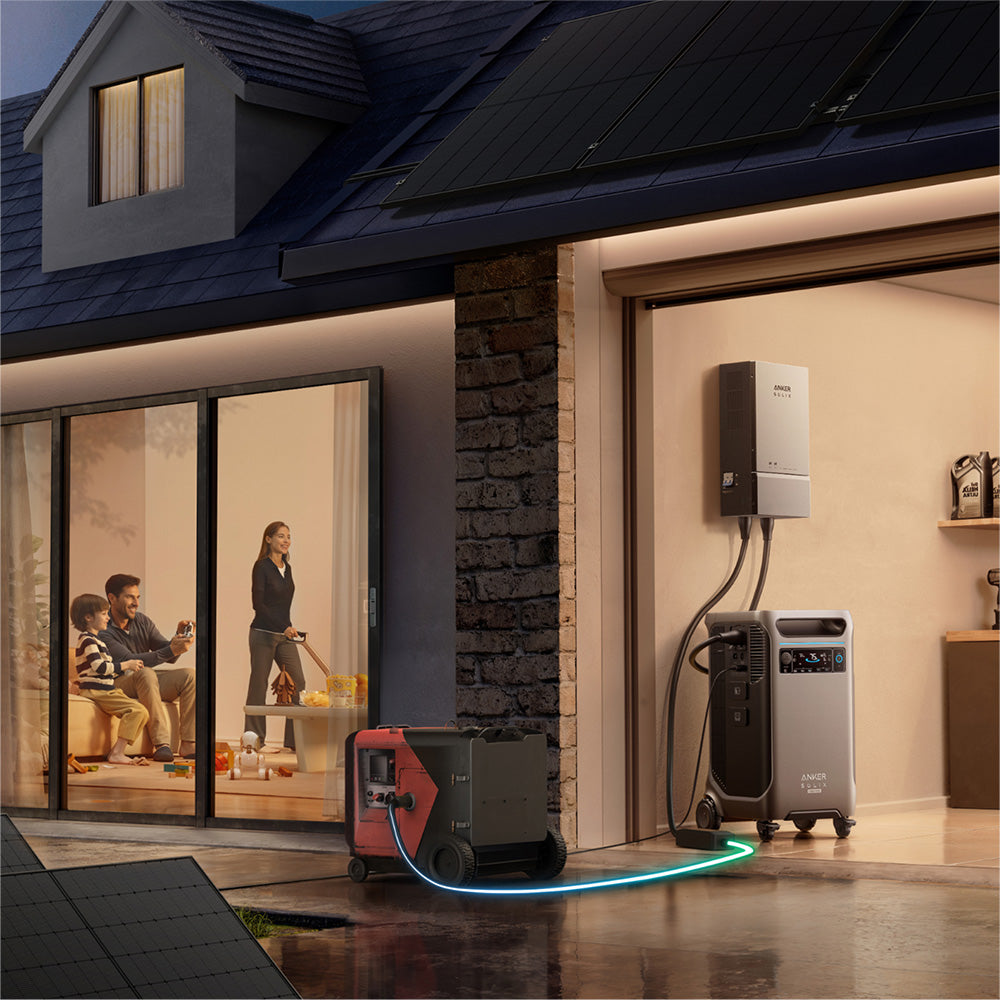 Anker F3800 Plus 240V Extended Backup Power Kit