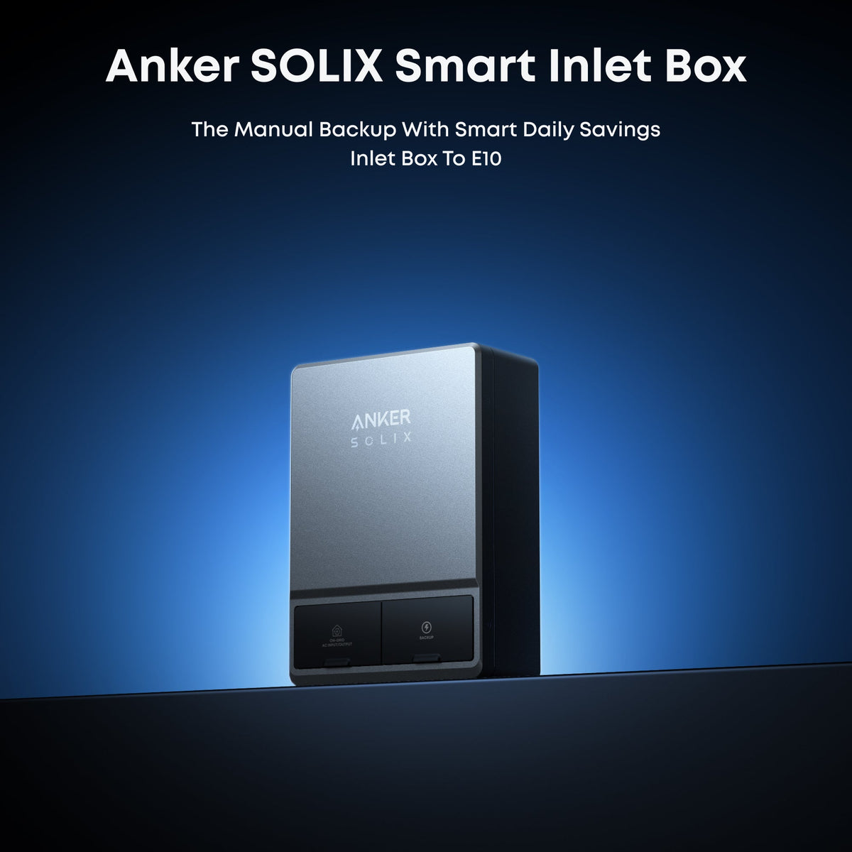 Anker B17E1149 E10 Manual Backup Kit | 12 kWh LiFePO4 Battery | 10-30 kW Turbo Output | Smart Grid & Storm-Guard
