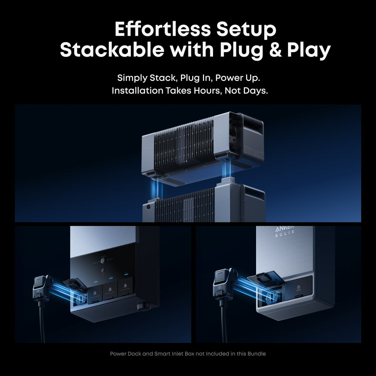 Anker G17E1142 E10 + Smart Inlet Box | Smart Grid & Storm-Guard
