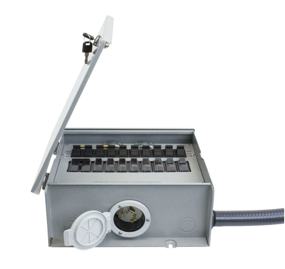 Reliance R510A 120/240V 50 Amp 10 Circuit Pro/Tran-2 Outdoor Transfer Switch