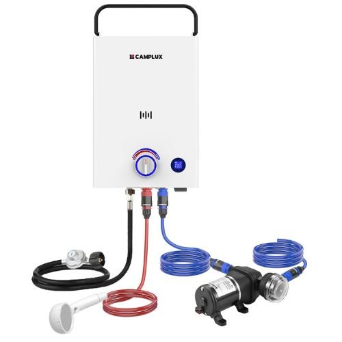 Camplux First F10 Pro LPG Camping Water Heater Pump Kit