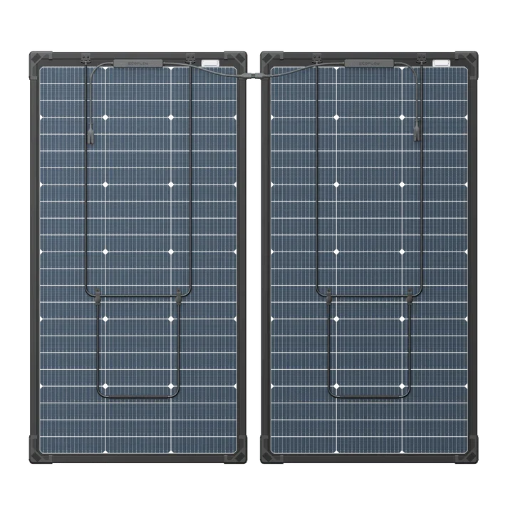 EcoFlow 4 x 125W Bifacial Modular Monocrystalline Solar Panel