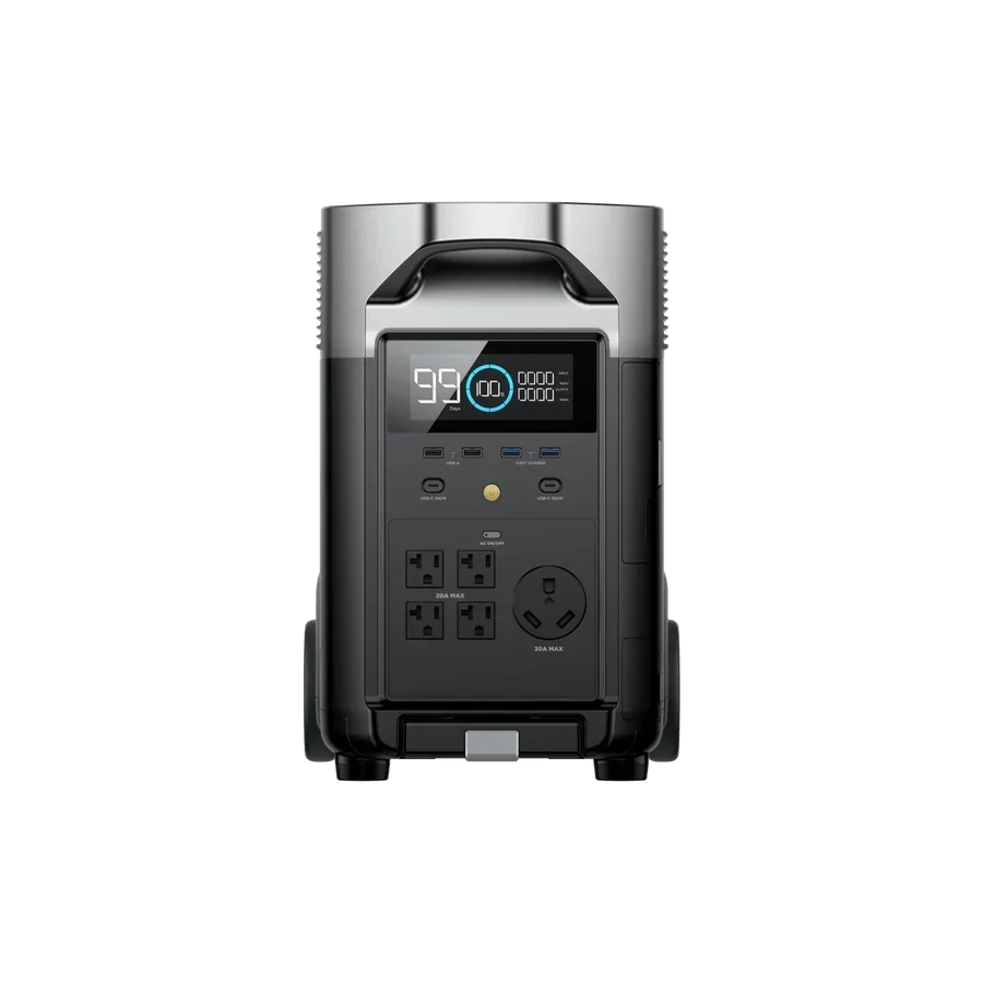 EcoFlow DELTA Pro*2 + Double Voltage Hub + Transfer Switch 306A