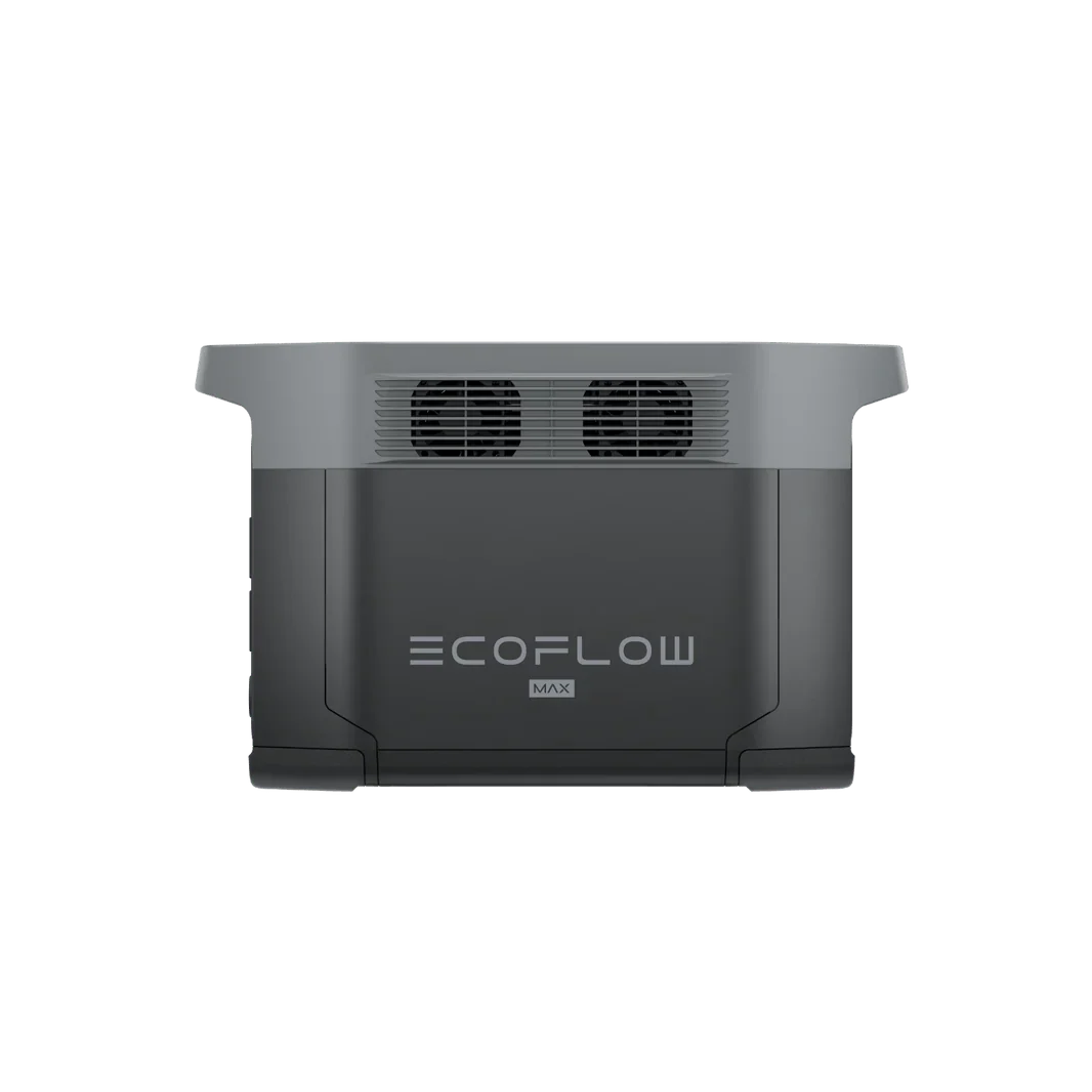 EcoFlow Delta 2 Max 2048Wh 2400W LiFePO4 Solar Generator + 100W Rigid Monocrystalline Solar Panels Kit