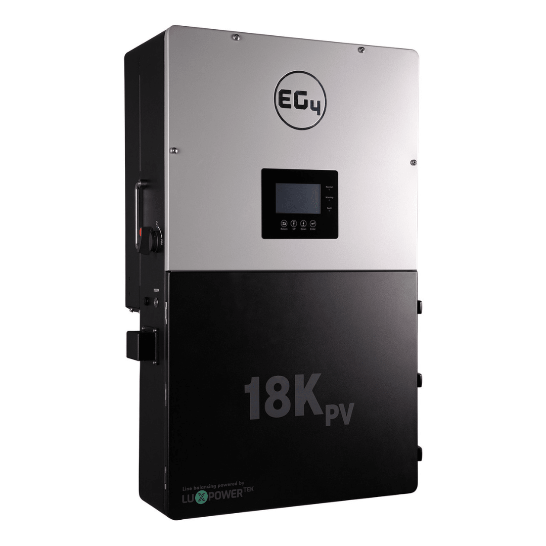 EG4 18kPV Hybrid Inverter | 12,000W Output | 18,000W PV Input | 48V Split Phase Inverter