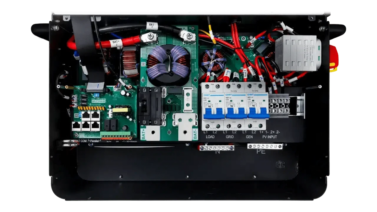 EG4 48V 314Ah All Weather WallMount LiFePO4 Battery + 6000XP 6000W 48V Split Phase Off-Grid Inverter