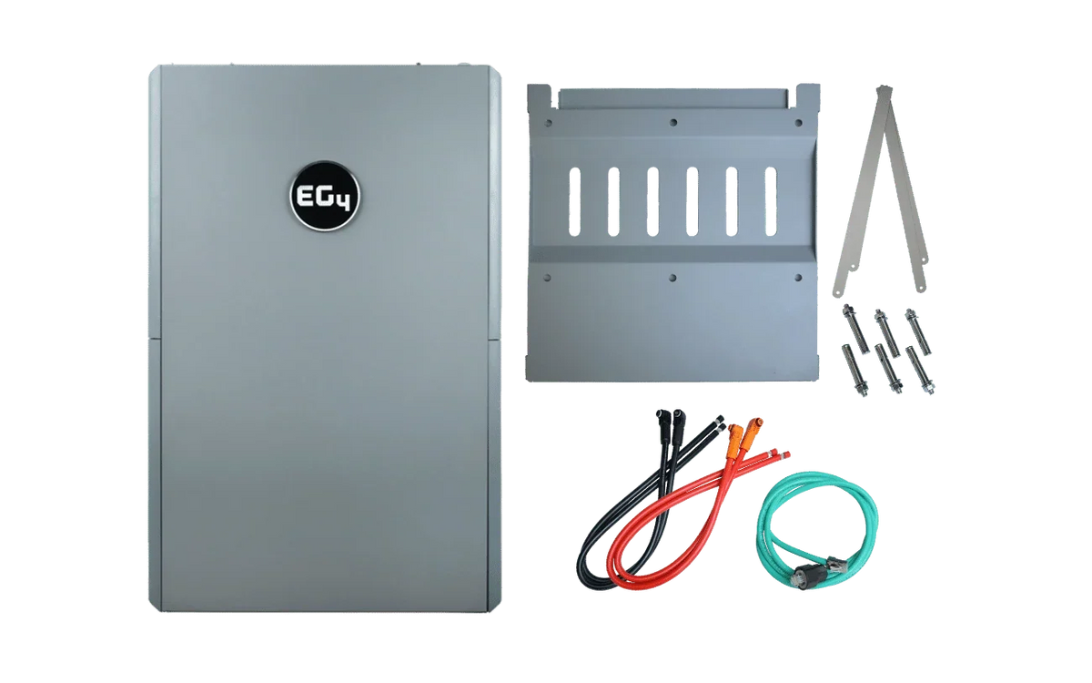 EG4 48V PowerPro LiFePO4 Battery (14.3kWh-85.8kWh) + FlexBOSS21 16kw 48V Split Phase AC Hybrid Inverter