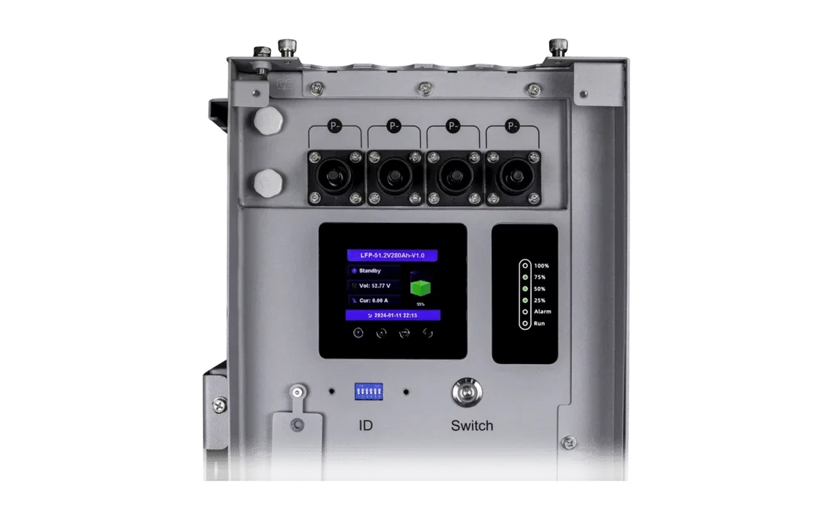 EG4 48V PowerPro LiFePO4 Battery (14.3kWh-85.8kWh) + FlexBOSS21 16kw 48V Split Phase AC Hybrid Inverter