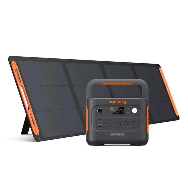 Jackery Explorer 1000 V2 Solar Generator + SolarSaga 200W Portable Solar Panel
