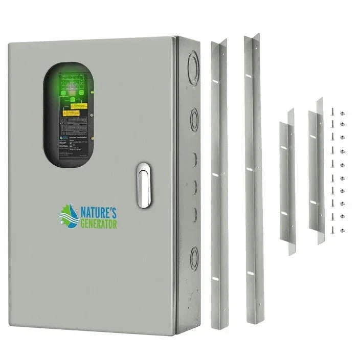 Natures Generator 30A Automatic Generator Transfer Switch + Semi Flush Mount