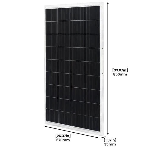 Natures Generator Lithium 3600 Solar Generator With Power Pod + 4 x 100W Monocrystalline Solar Panel