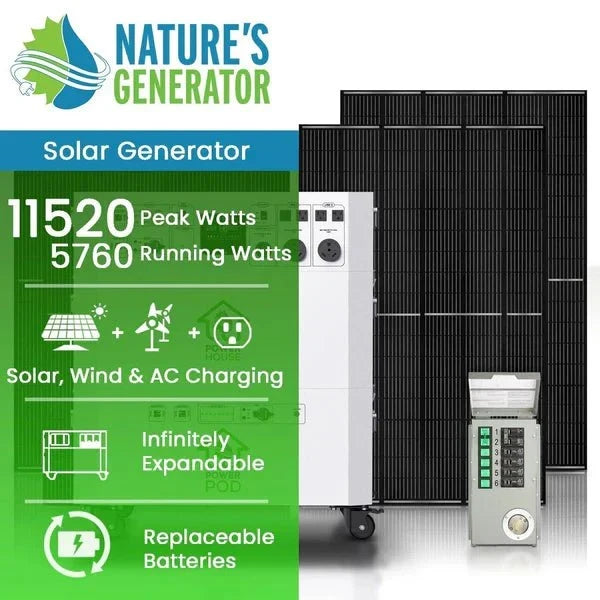 Natures Generator Powerhouse Platinum PE System