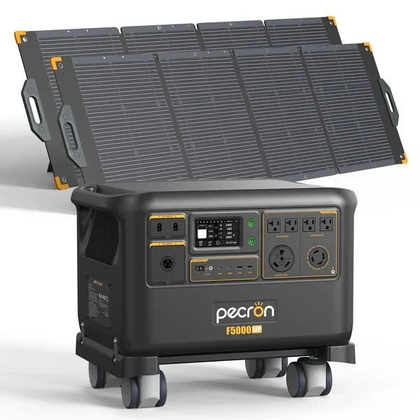 Pecron F5000LFP 7200W 5120Wh 120V/240V Portable Power Station