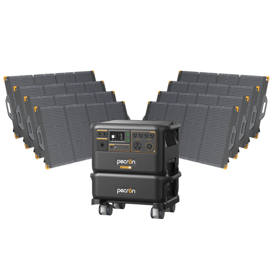 Pecron F5000LFP 7200W 5120Wh 120V/240V Portable Power Station