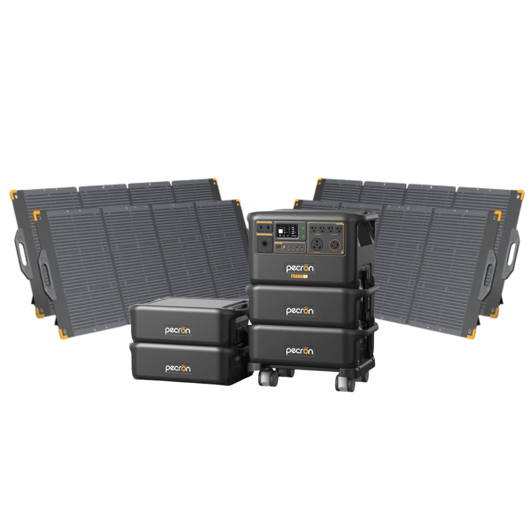 Pecron F5000LFP 7200W 5120Wh 120V/240V Portable Power Station