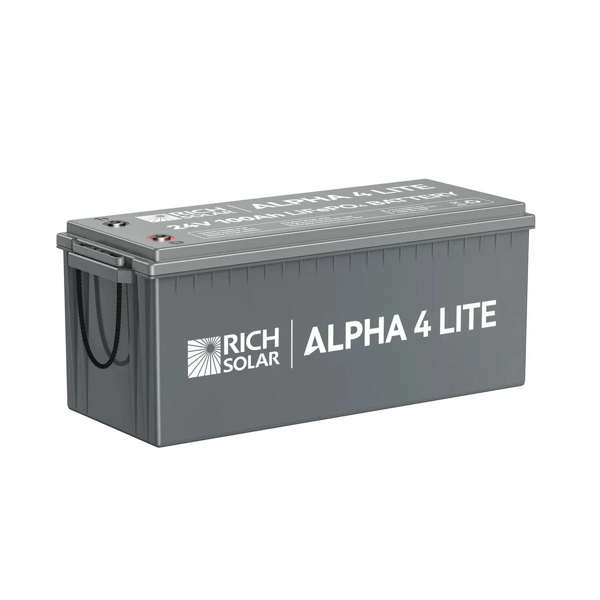 Rich Solar ALPHA 4 LITE 24V 100Ah LiFePO4 Lithium Iron Phosphate Battery