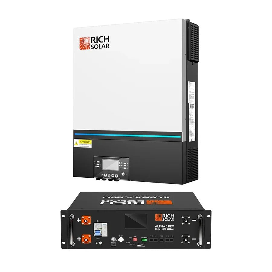 Rich Solar NOVA 6548 6500 Watt (6.5KW) 48 Volt Off-Grid Hybrid Solar Inverters