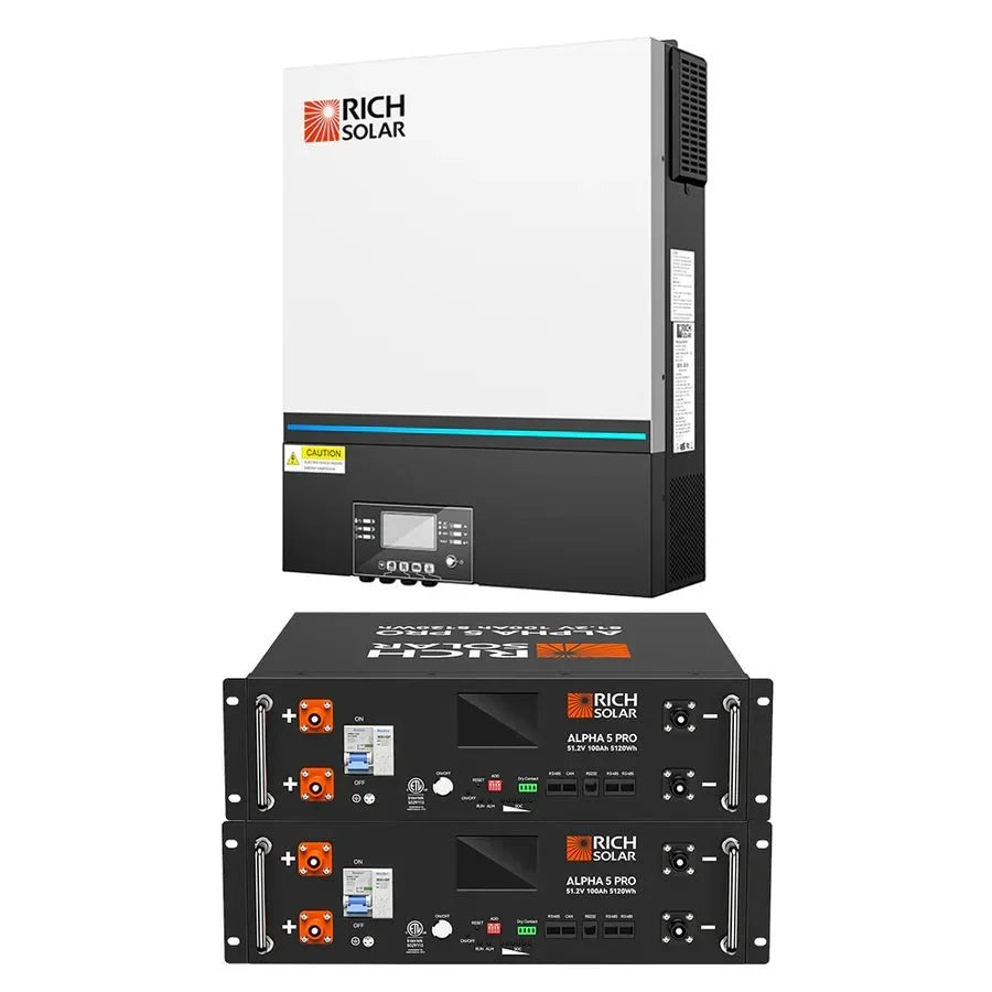 Rich Solar NOVA 6548 6500 Watt (6.5KW) 48 Volt Off-Grid Hybrid Solar Inverters