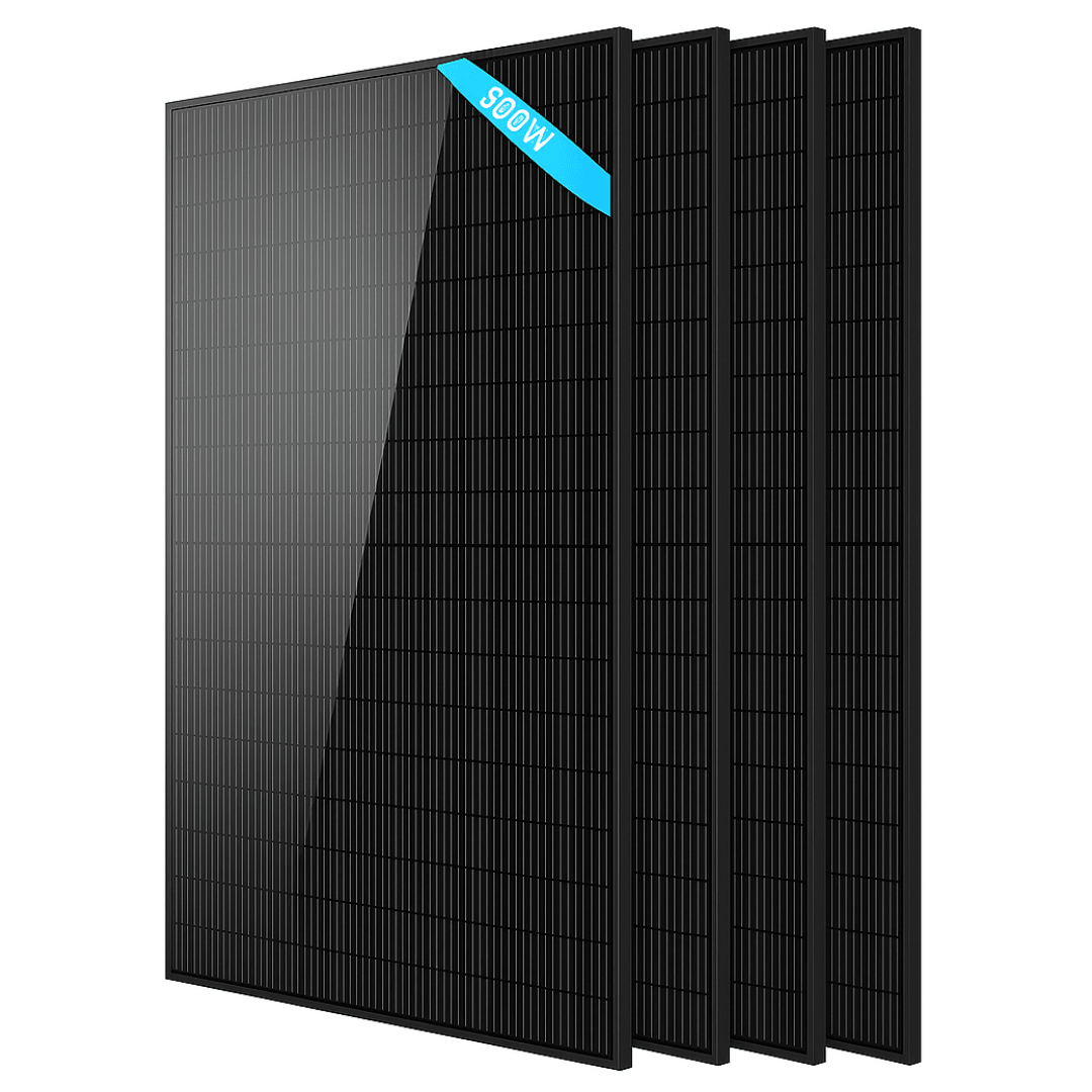 SunGoldPower 500W Monocrystalline Black PERC Solar Panel